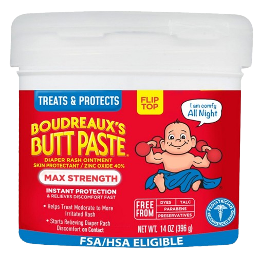 Boudreaux's Butt Paste diaper rash cream